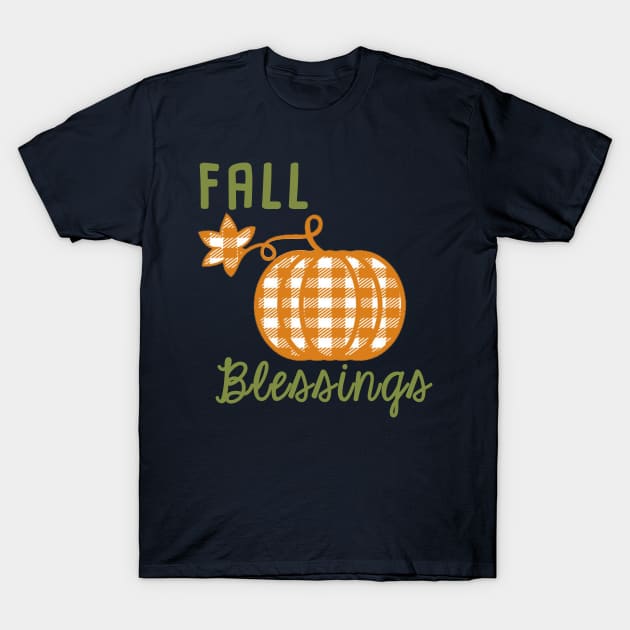 Fall Blessings T-Shirt by Amanda Bennett